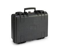 Amazon Basics Moyenne Étui de Protection Rigide Portable pour Caméra, Drones, Appareils Photo, Objectifs et Accessoires, Étanche, Antichoc, 43,6 x 37 x 16,7 cm, Noir, Uni