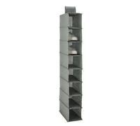 Amazon Basics Organiseur de Chaussures à Suspendre à 8 Niveaux pour Placard, Anthracite, 29,2 x 14 x 104,1 cm