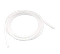 Amazon Basics Passe-câble, idéal pour la gestion des câbles et pour les protéger contre les animaux de compagnie, 2.5 m - Blanc (Anciennement marque AmazonCommercial)