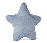 Amazon Basics Peluche Coussin en Forme d'Étoile, Jouet Oreiller Peluche Décoratif pour Lit ou Canapé, Décoration Chambre Enfant, Bleu