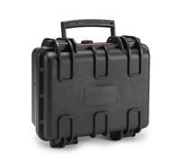 Amazon Basics Petite Étui de Caméra Rigide Portable pour Caméra, Drones, Appareils Photo, Objectifs et Accessoires, Étanche, Antichoc, 30,7 x 27 x 14,2 cm, Noir, Uni