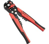 Amazon Basics Pince à dénuder auto-ajustable, noir/rouge
