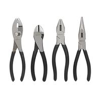 Amazon Basics pinces coupantes, 4 pièces, Noir et Argenté