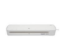 Amazon Basics Plastifieuse thermique, format A3, 20 pochettes de plastification incluses, Blanc, Unie