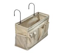 Amazon Basics Rangement à suspendre pour chevet, 12 x 37 x 20 cm, M, lin