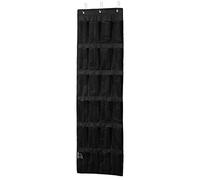 Amazon Basics Rangement suspendu de porte avec 24 poches, noir, 47 x 6.3 x 165 cm