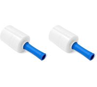 Amazon Basics Rouleau de Film Étirable, 12,7 cm x 304,8 m, 1 Rouleau Avec 1 Poignée, Transparent (Lot de 2)