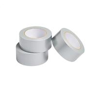 Amazon Basics rouleaux de ruban adhésif haute résistance, idéal pour un usage général, le bricolage et les activités en extérieur, 3 unité, lot de 1, 4.77 cm de large x 27.43 m, argenté