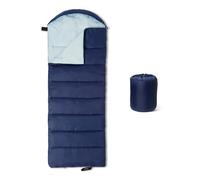 Amazon Basics Sacs de Couchage pour Adultes, Indispensables pour Le Camping, 3 Saisons Temps Chaud et Frais