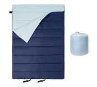 Amazon Basics Sacs de Couchage pour Adultes, Indispensables pour Le Camping, 3 Saisons Temps Chaud et Frais