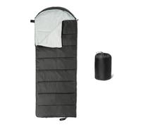 Amazon Basics Sacs de Couchage pour Adultes, Indispensables pour Le Camping, 3 Saisons Temps Chaud et Frais