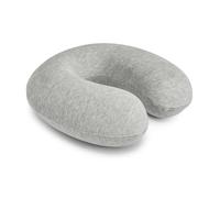 Amazon Basics Semi-circulaire, Coussin tour de cou en mousse à mémoire de forme, Gris