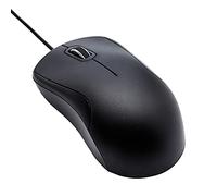 Amazon Basics Souris filaire USB à 3 boutons, Standard, silencieuse, noire