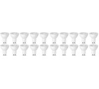 Amazon Basics Spot LED type GU10, 5.5W (équivalent ampoule incandescente de 50W), blanc chaud, dimmable, 10 Unité (Lot de 2)