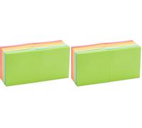 Amazon Basics Sticky Notes, 3 x 3-Inch, Assorted Colors, 12-Pack (Lot de 2)