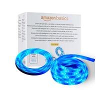 Amazon Basics Striscia luminosa LED intelligente da 5 m, RGBW, compatibile solo con Alexa, Multicolore