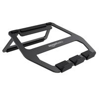 Amazon Basics Support en aluminium pliant pour ordinateurs portables jusqu’à 33 cm (13"), Noir