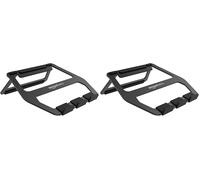 Amazon Basics Support en Aluminium Pliant pour Ordinateurs Portables Jusqu’à 33 cm (13"), Noir (Lot de 2)