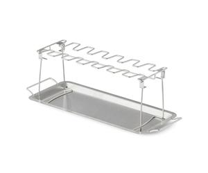 Amazon Basics Support pour Cuisse et Ailes de Poulet, argenté, 1 pièce