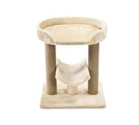 Amazon Basics Top Platform Arbre à chat avec griffoir Beige 45,7 x 35,6 x 55,9 cm