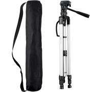 Amazon Basics Trépied 152,0cm pour Appareil Photo Reflex Numérique, Léger, avec Sac, Hauteur Réglable, Noir