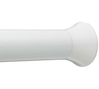 Amazon Basics Tringle de rideau de douche extensible et ajustable, blanc, 61 à 91 cm