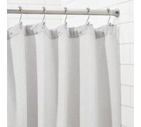 Amazon Basics Tringle de rideau de douche extensible et ajustable, nickel, 198 à 274 cm
