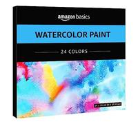 Amazon Basics Tubes de peinture aquarelle, 24 unité, lot de 1, Multicolore
