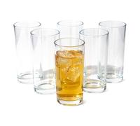 Amazon Basics Verres à Eau, Lot de 6 Pièces, 44,3 ompatible Lave-Vaisselle