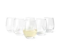 Amazon Basics Verres à Vin Blanc Sans Pied, Lot de 6 Pièces, 41,4 ompatible Lave-Vaisselle