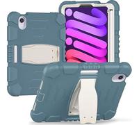 Amazon Brand - Edikesy Étui de Protection Robuste pour iPad Mini 6 2021 8,3" avec Support pour iPad Mini 6 2021 8,3", iPad Mini 6 avec Sangle d'épaule
