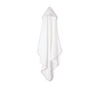 Amazon - Cape de bain avec capuche, Éléphant blanc et rose - 100% coton -Fabriqué en Espagne