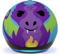 amazon echo Dot Kids (5. Generation) Drachen Design Assistant vocal multicolore