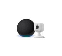 Amazon Echo Dot (nouvelle gén.), Anthracite + Caméra Mini 2K+ Blink, Blanc - Contrôlez votre caméra avec Alexa, avec accès anticipé à Alex