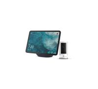Amazon Echo Show 11 (nouvelle gén.), Graphite + Ring caméra extérieure Plus sans fil | Surveillez votre jardin sur l'Echo Show | Alex Early Access