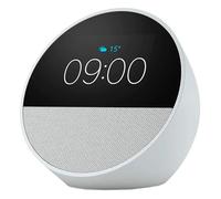 Amazon Réveil connecté Echo Spot (Nouvelle génération) Son de qualité Alexa Blanc