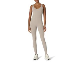 Amazon Essentials Active FormFlex Combinaison d’Entraînement Pleine Longueur Ultra Douce à Empiècements Contrastés avec Brassière Intégrée Femme