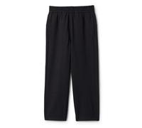 Amazon Essentials Active Pantalon de survêtement en Tricot Ultra Doux pour garçon, Coupe Droite, Teinture par Sections, Noir, Taille S