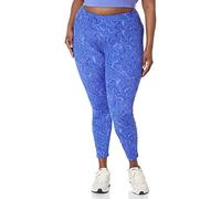 Amazon Essentials Active Sculpt Workout Athleisure Legging taille mi-haute - couleurs abandonnées Femme, Multicolore Marbre, 5XL Grande Taille