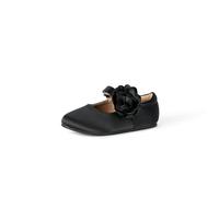 Amazon Essentials Ballerines Babies Bébé Fille, Noir Satiné, 25 EU
