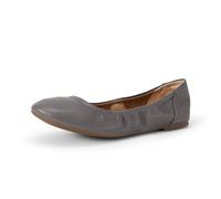 Amazon Essentials Ballerines plates Belice pour femme, anthracite, pointure large 42,5