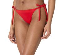 Amazon Essentials Bas de Bikini à Nouer sur Le côté Femme, Rouge Coquelicot Vif, 46
