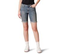 Amazon Essentials Bermuda en Denim avec Poches, Coupe Ajustée Femme