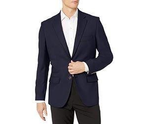 Amazon Essentials Blazer Élégant et Décontracté à Manches Longues, Boutonné sur le Devant, Coupe Classique Homme