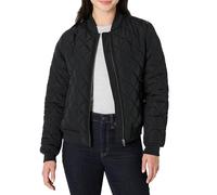 Amazon Essentials Blouson Bomber Matelassé, Coupe Classique Femme, Noir, XXL