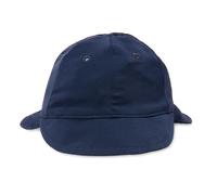 Amazon Essentials Bonnet de Bain à Rabat Unisexe pour bébé,Bleu Marine,XS (3-6 mois)