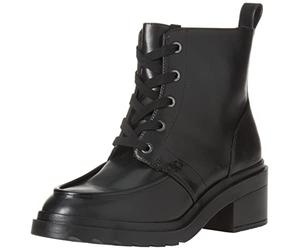 Amazon Essentials Bottes bout mocassin Femme, Noir, 39.5 EU