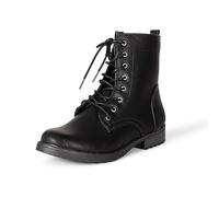 Amazon Essentials Bottes de combat à lacets pour femme, noir, pointure 45