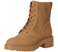 Amazon Essentials Bottes Militaires caoutchoutées avec Semelle extérieure épaisse Femme, Havane Foncé, 41 EU