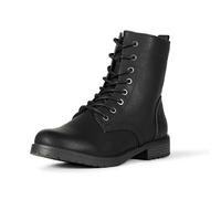 Amazon Essentials Bottes Montantes à Lacets Femme, Noir, 39 EU